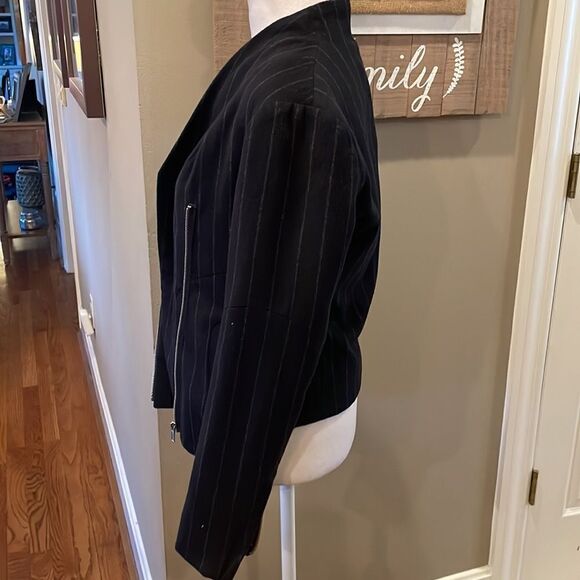 Shades of Grey by Micah Cohen Striped Wool Jacket - Picture 3 of 8